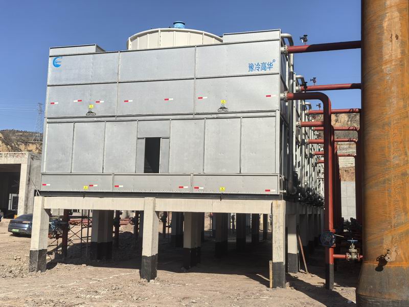 易安項目大風機閉式冷卻塔系統(tǒng)